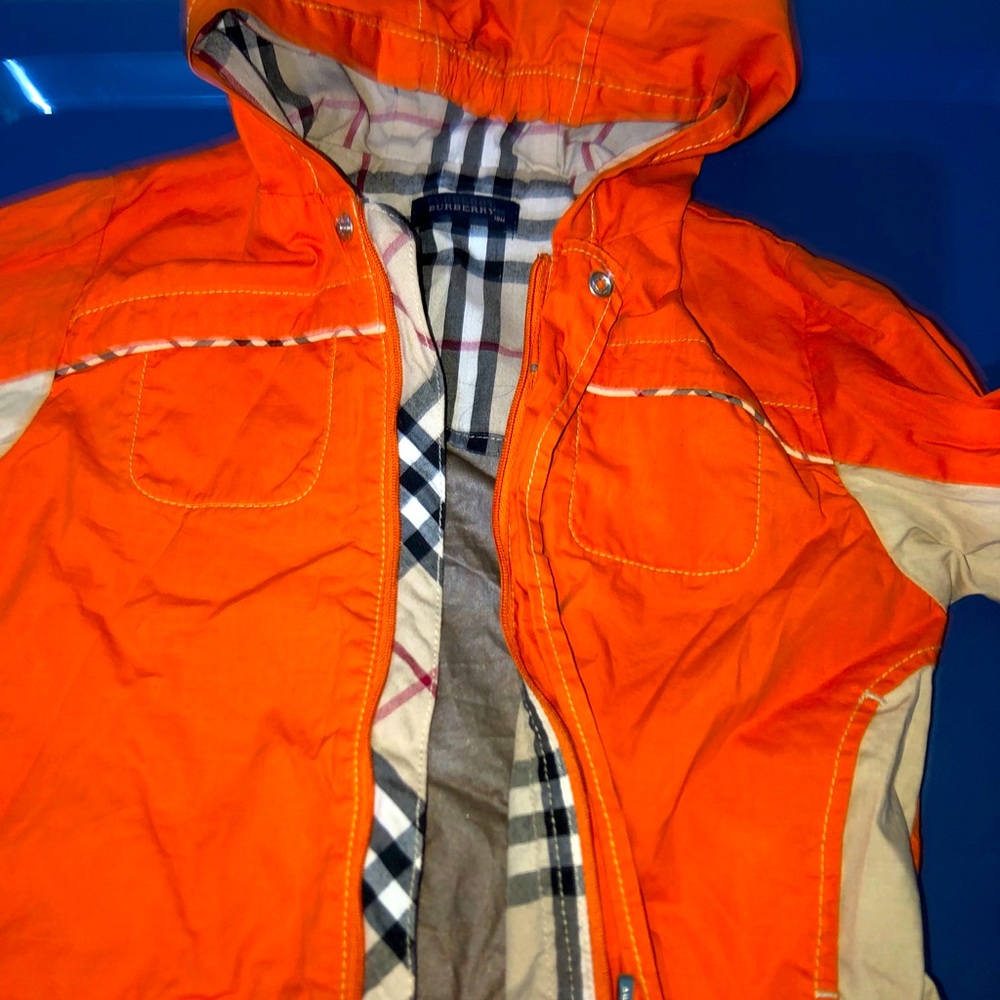 Boys Burberry windbreaker jacket